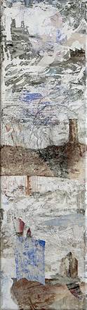 Bufera a Nord di Sinclair, 2011.
acrylic, pencil and mixed media on canvas.
Elena Greggio