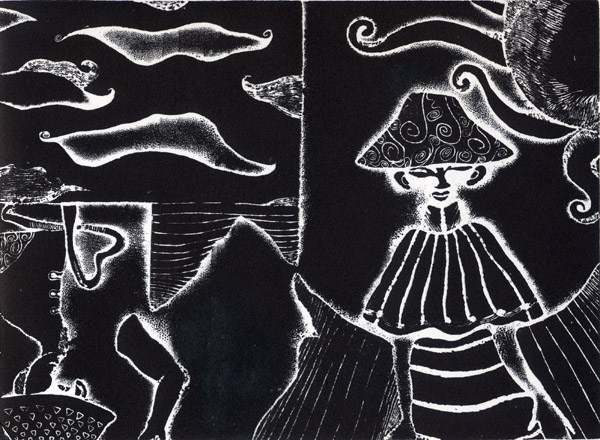 Laguna orientale, 1993.
etching.
Elena Greggio